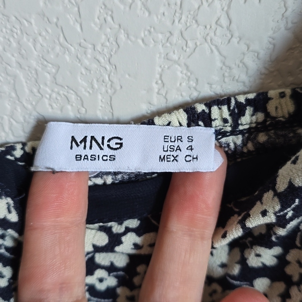 Mango Black and White Floral Dress - Picture 3 of 3